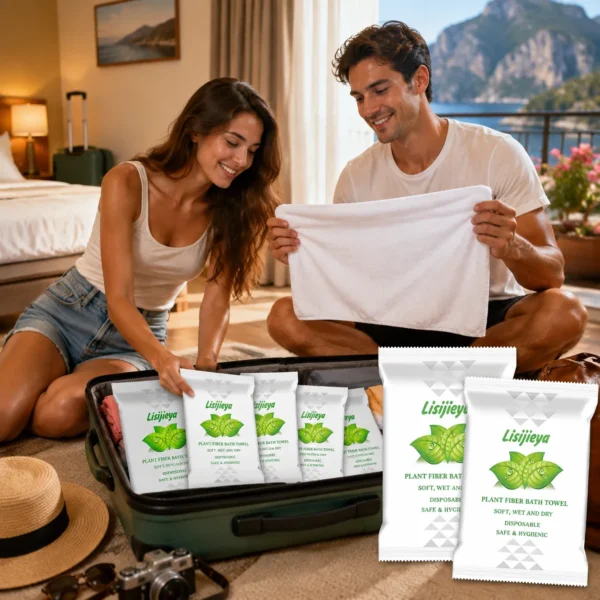 Disposable Non-woven Hotel & Homestay Bath Towel