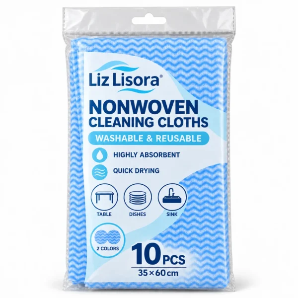 liz-lisora-blue-multi-pack-cleaning-cloths (2) Lisora blue multi pack absorbent cleaning cloths in plastic package